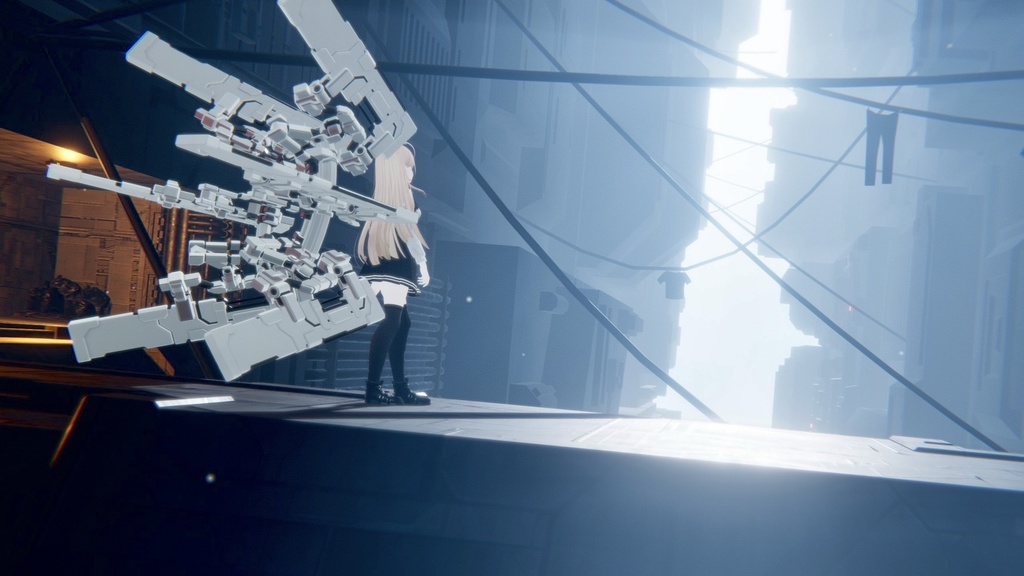 【ギミック付3D武器モデル】Re;BELLION【Circle Blade】