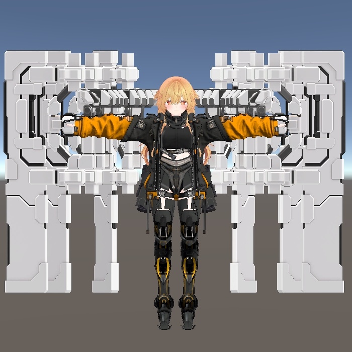 【ギミック付3D武器モデル】Re;BELLION【Circle Blade】