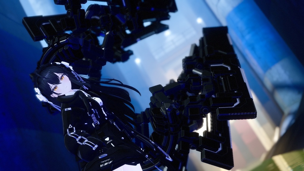 【ギミック付3D武器モデル】Re;BELLION【Circle Blade】