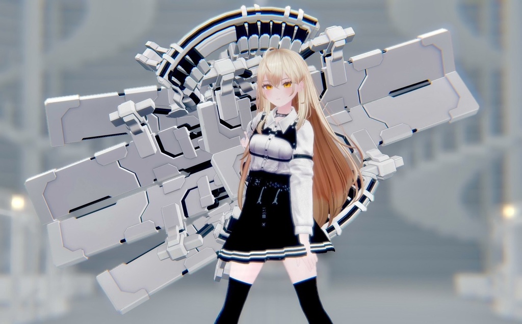 【ギミック付3D武器モデル】Re;BELLION【Circle Blade】