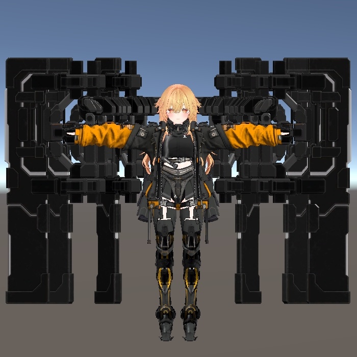 【ギミック付3D武器モデル】Re;BELLION【Circle Blade】