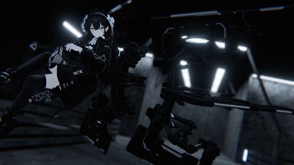 【ギミック付3D武器モデル】Re;BELLION【Circle Blade】