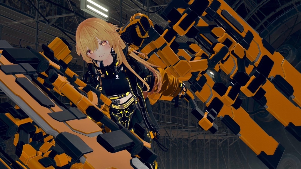 【ギミック付3D武器モデル】Re;BELLION【Circle Blade】