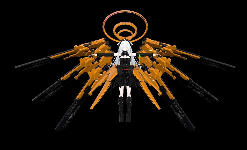 【ギミック付3D武器モデル】EX-RIPSE【Gunrod】