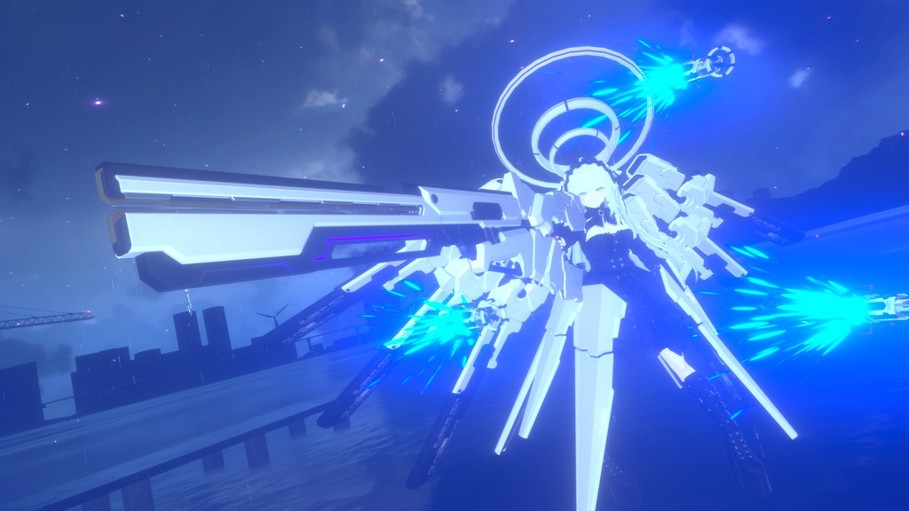 【ギミック付3D武器モデル】EX-RIPSE【Gunrod】