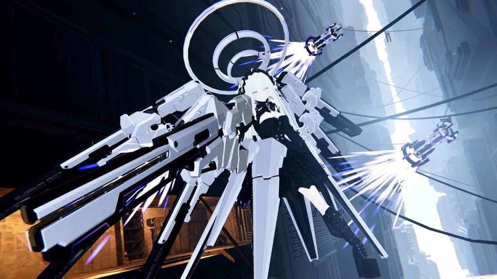 【ギミック付3D武器モデル】EX-RIPSE【Gunrod】