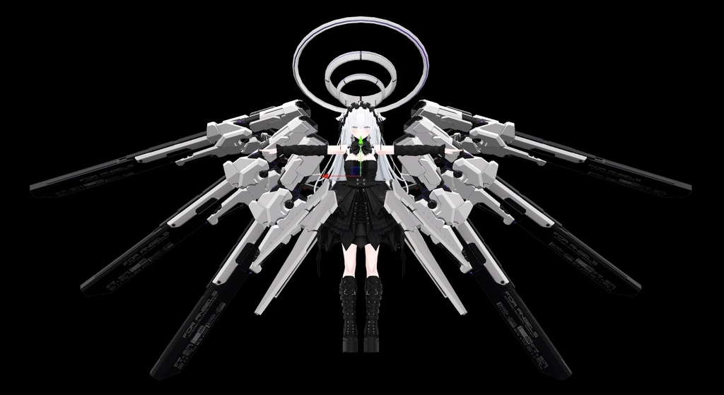 【ギミック付3D武器モデル】EX-RIPSE【Gunrod】