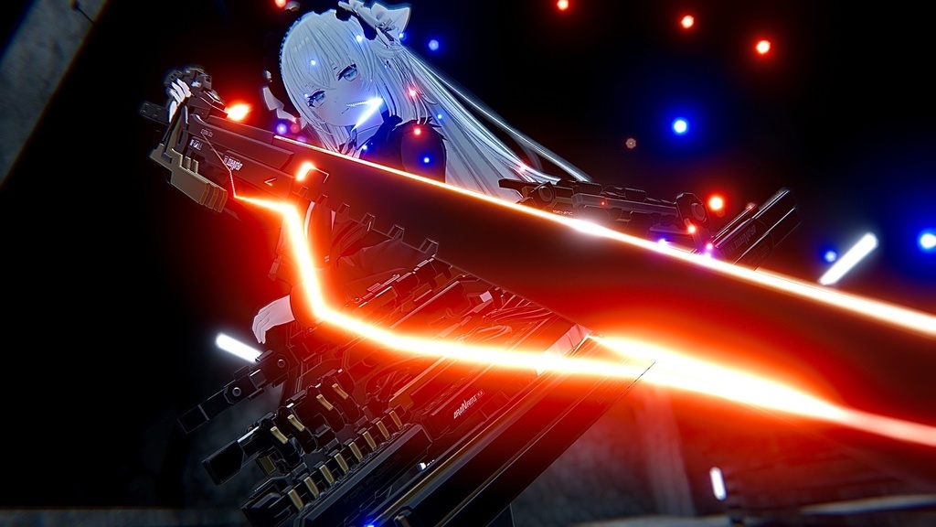 【ギミック付3D武器モデル】荒噛【ARAGAMI】