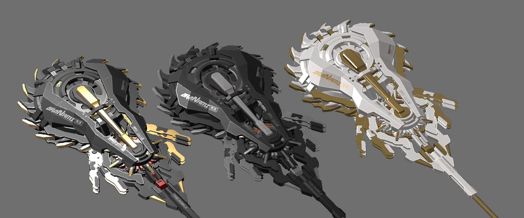 【ギミック付3D武器モデル】BellowMaker