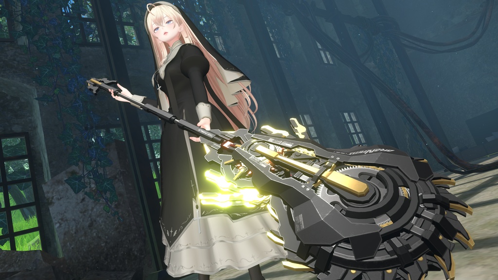 【ギミック付3D武器モデル】BellowMaker