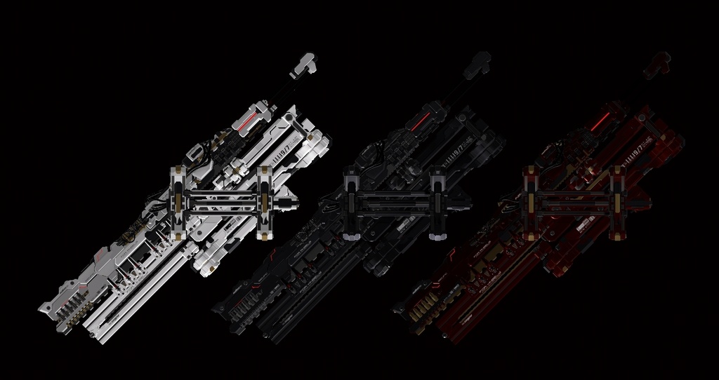 【ギミック付3D武器モデル】白鯨