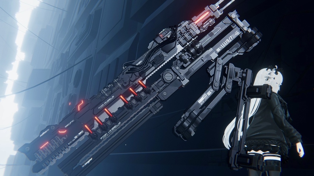 【ギミック付3D武器モデル】白鯨