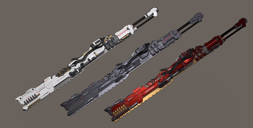 【ギミック付3D武器モデル】白鯨