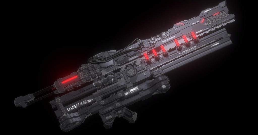 【ギミック付3D武器モデル】白鯨