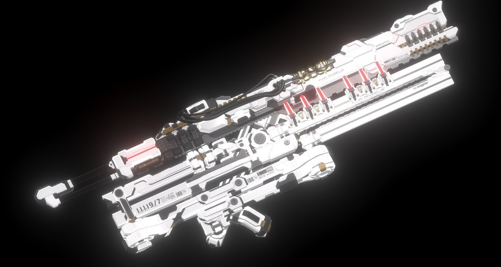 【ギミック付3D武器モデル】白鯨