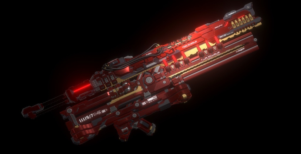 【ギミック付3D武器モデル】白鯨