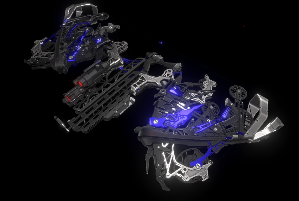 【ギミック付3D武器モデル】Orthrus