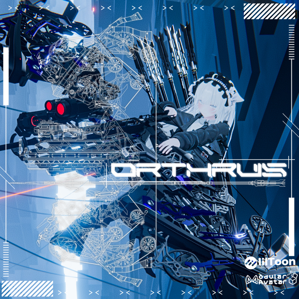 【ギミック付3D武器モデル】Orthrus