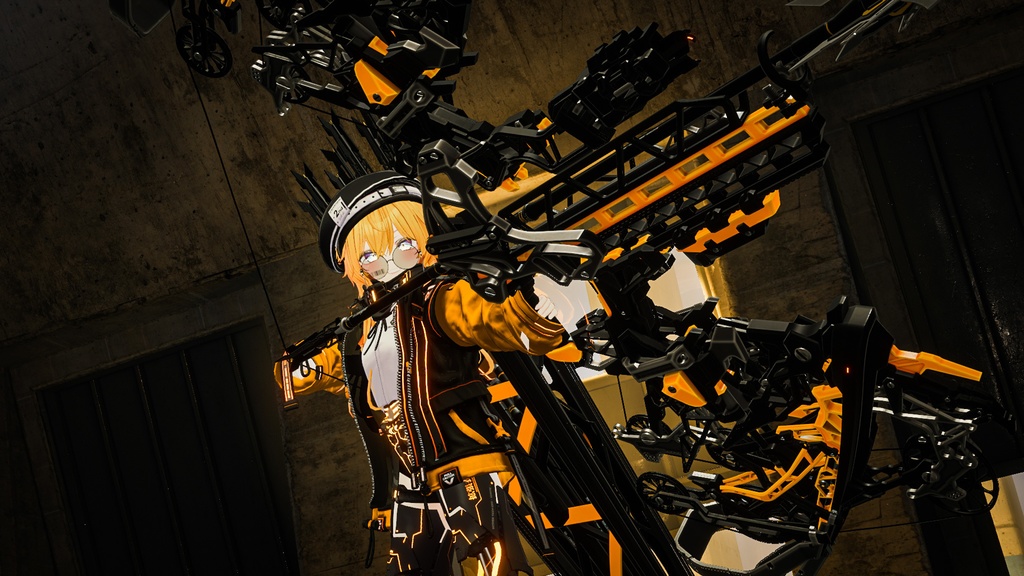 【ギミック付3D武器モデル】Orthrus