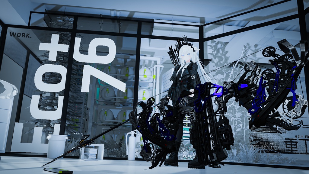 【ギミック付3D武器モデル】Orthrus