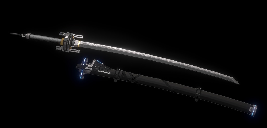 【ギミック付3D武器モデル】千雨