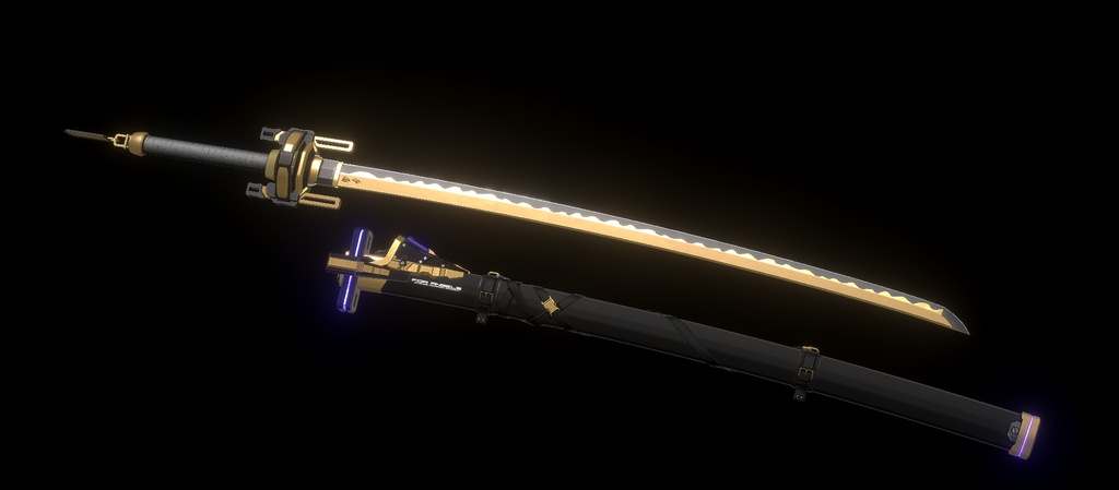 【ギミック付3D武器モデル】千雨