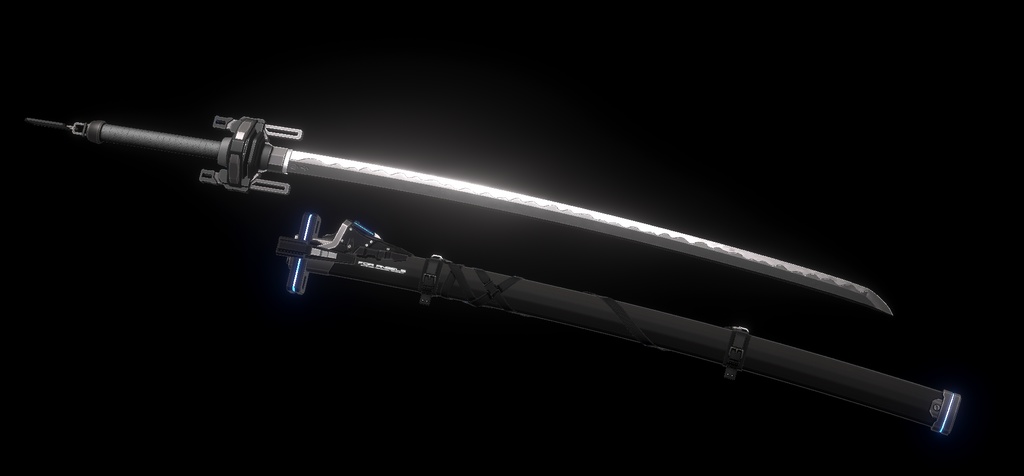 【ギミック付3D武器モデル】千雨