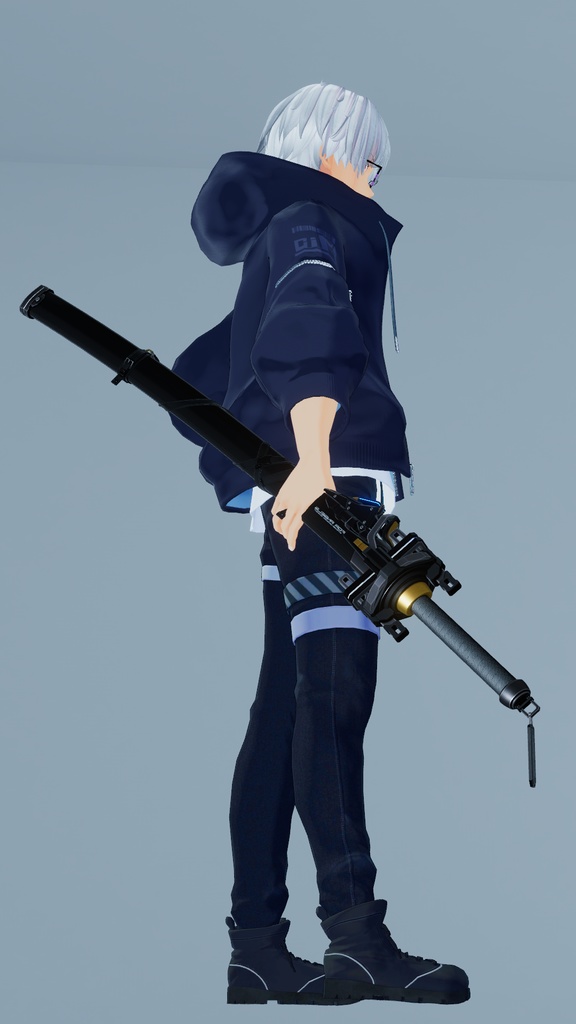 【ギミック付3D武器モデル】千雨