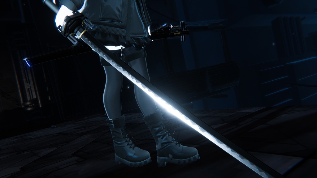 【ギミック付3D武器モデル】千雨