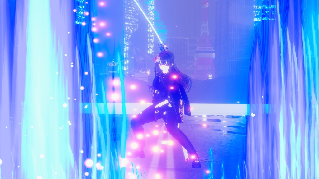 【ギミック付3D武器モデル】千雨