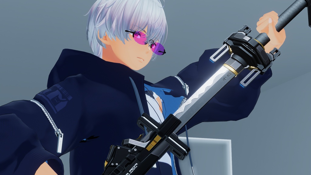 【ギミック付3D武器モデル】千雨