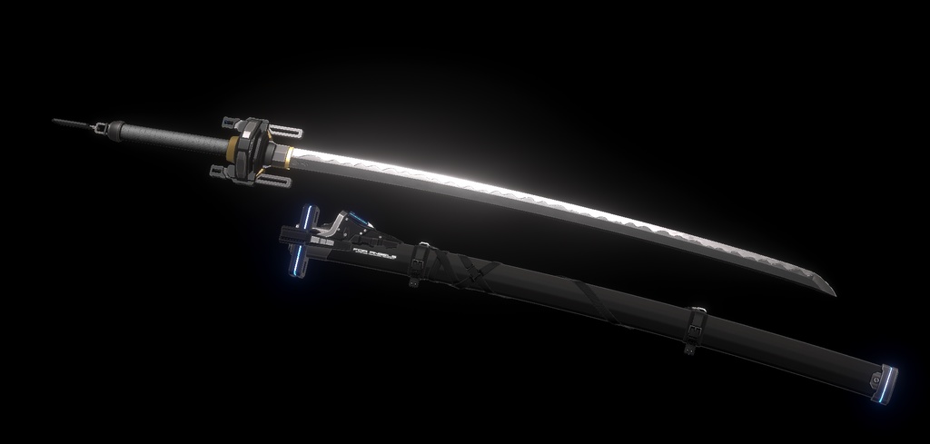 【ギミック付3D武器モデル】千雨