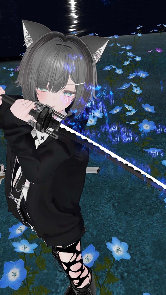 【ギミック付3D武器モデル】千雨