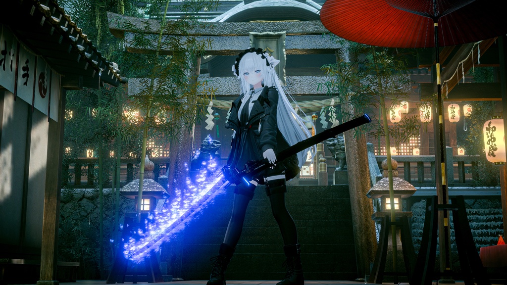 【ギミック付3D武器モデル】千雨