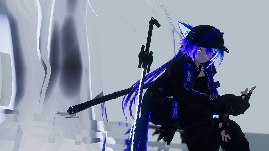 【ギミック付3D武器モデル】千雨