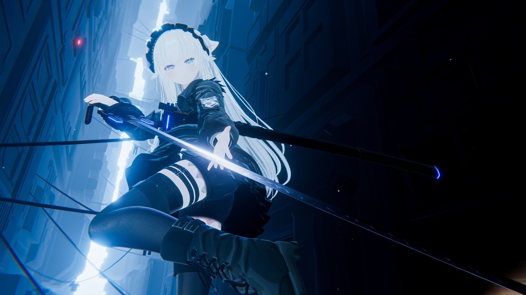 【ギミック付3D武器モデル】千雨