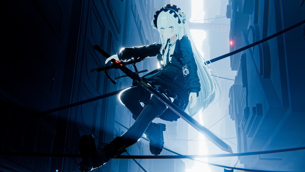 【ギミック付3D武器モデル】鳴雷