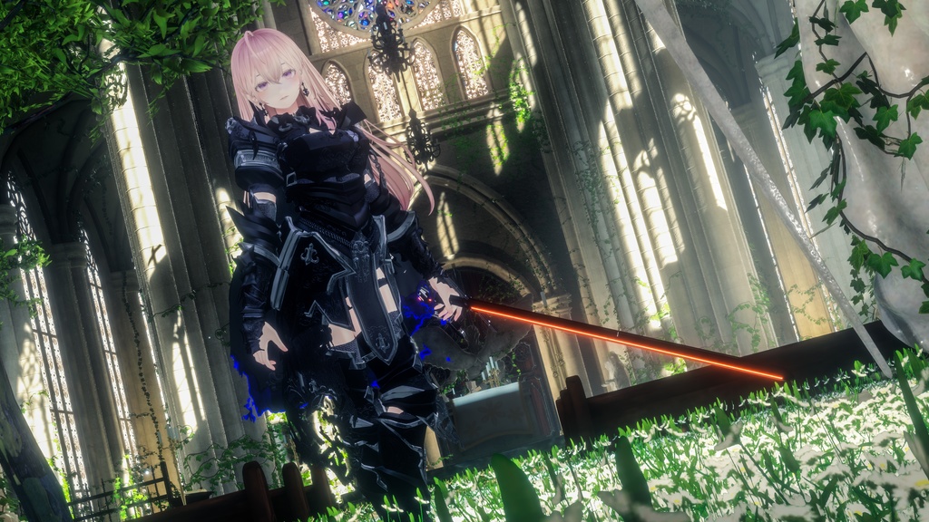 【ギミック付3D武器モデル】鳴雷