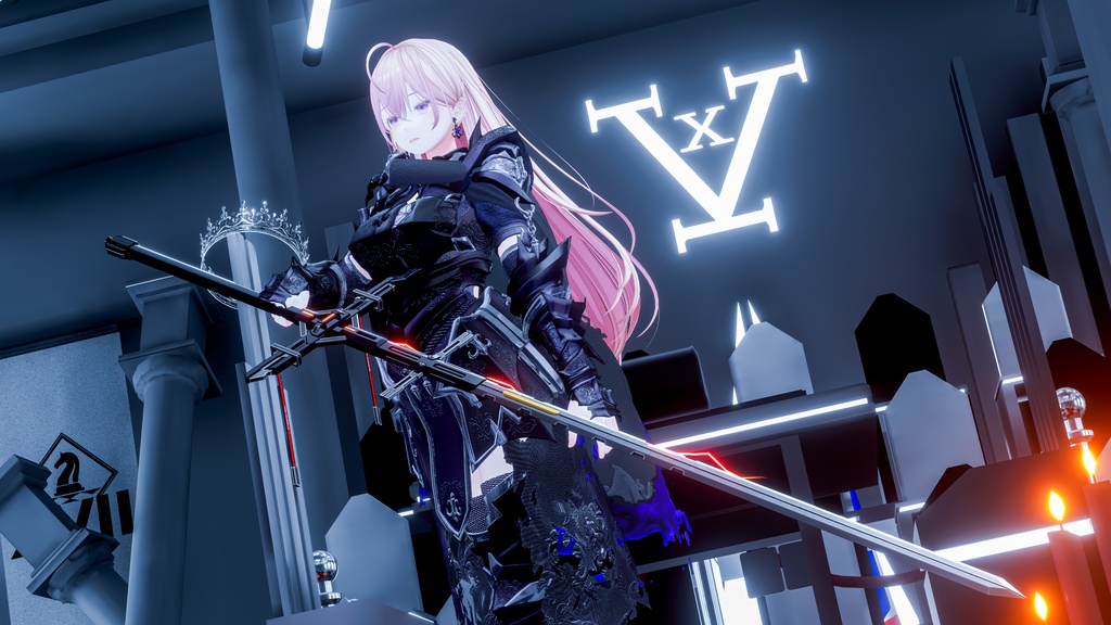 【ギミック付3D武器モデル】鳴雷