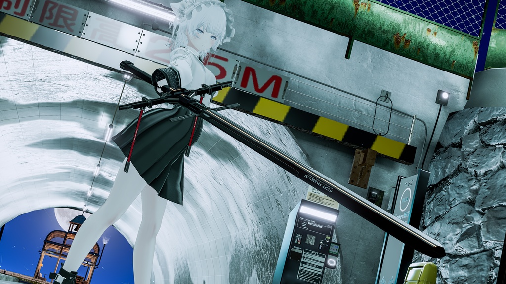 【ギミック付3D武器モデル】鳴雷