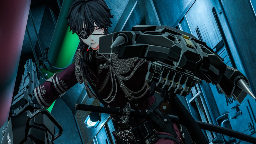 【ギミック付3D武器モデル】EisenRohr