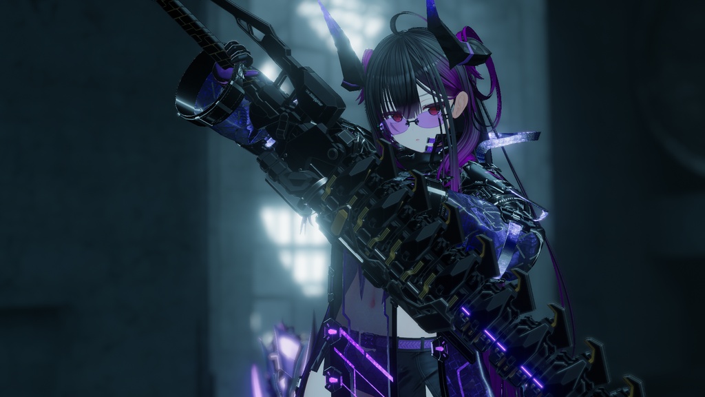 【ギミック付3D武器モデル】骨噛