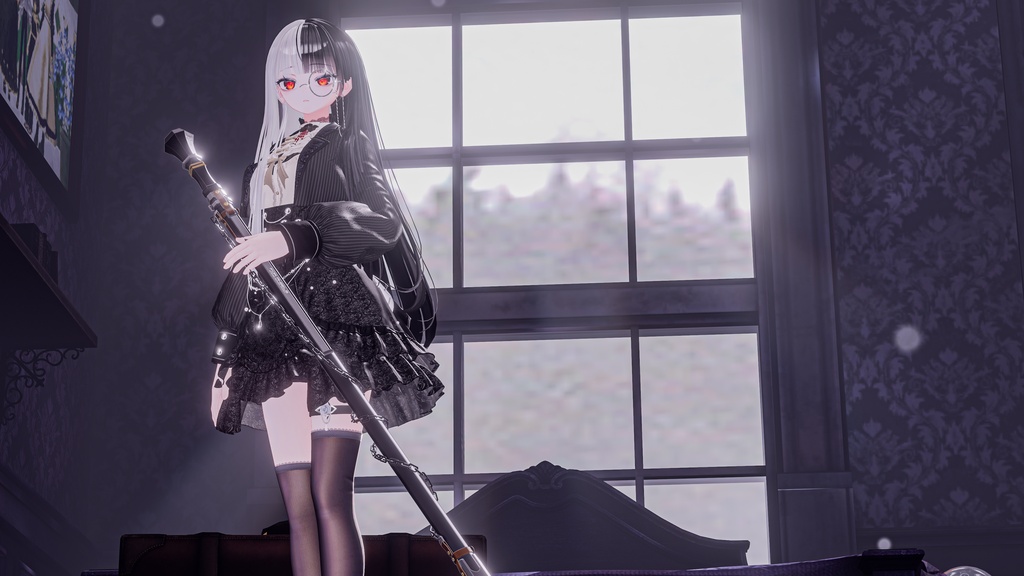 【ギミック付3D武器モデル】Lament