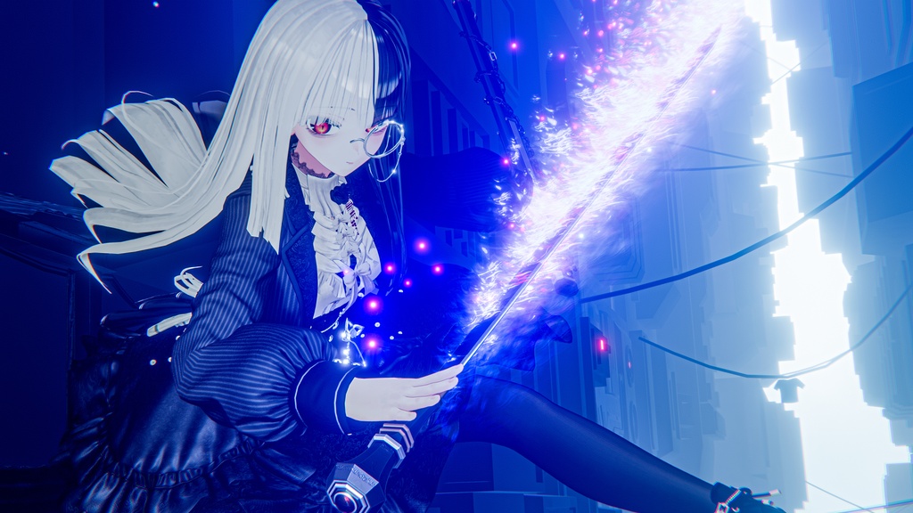 【ギミック付3D武器モデル】Lament