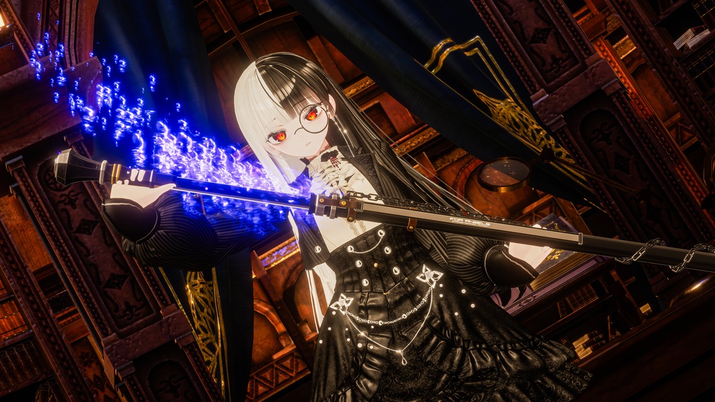 【ギミック付3D武器モデル】Lament