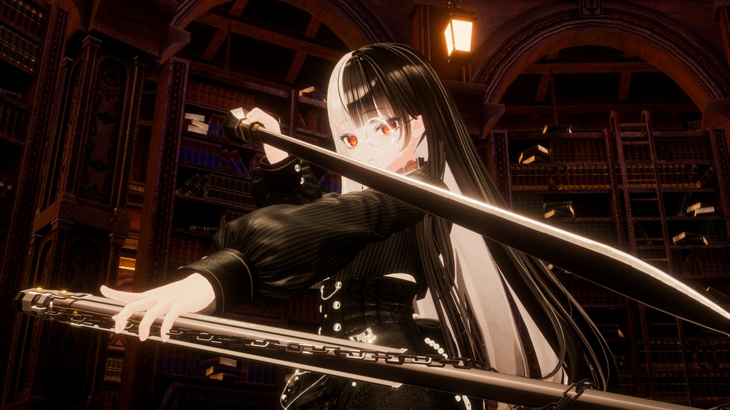 【ギミック付3D武器モデル】Lament