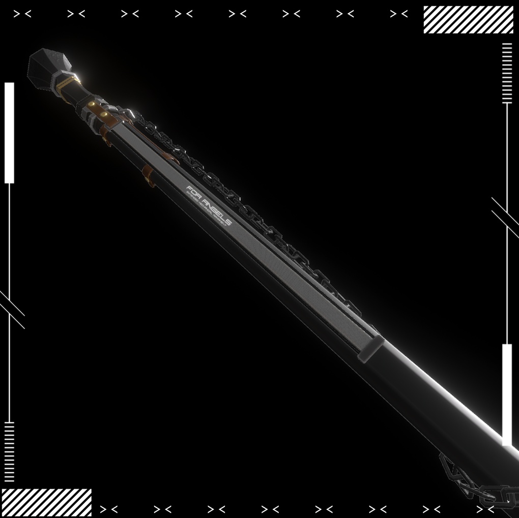 【ギミック付3D武器モデル】Lament
