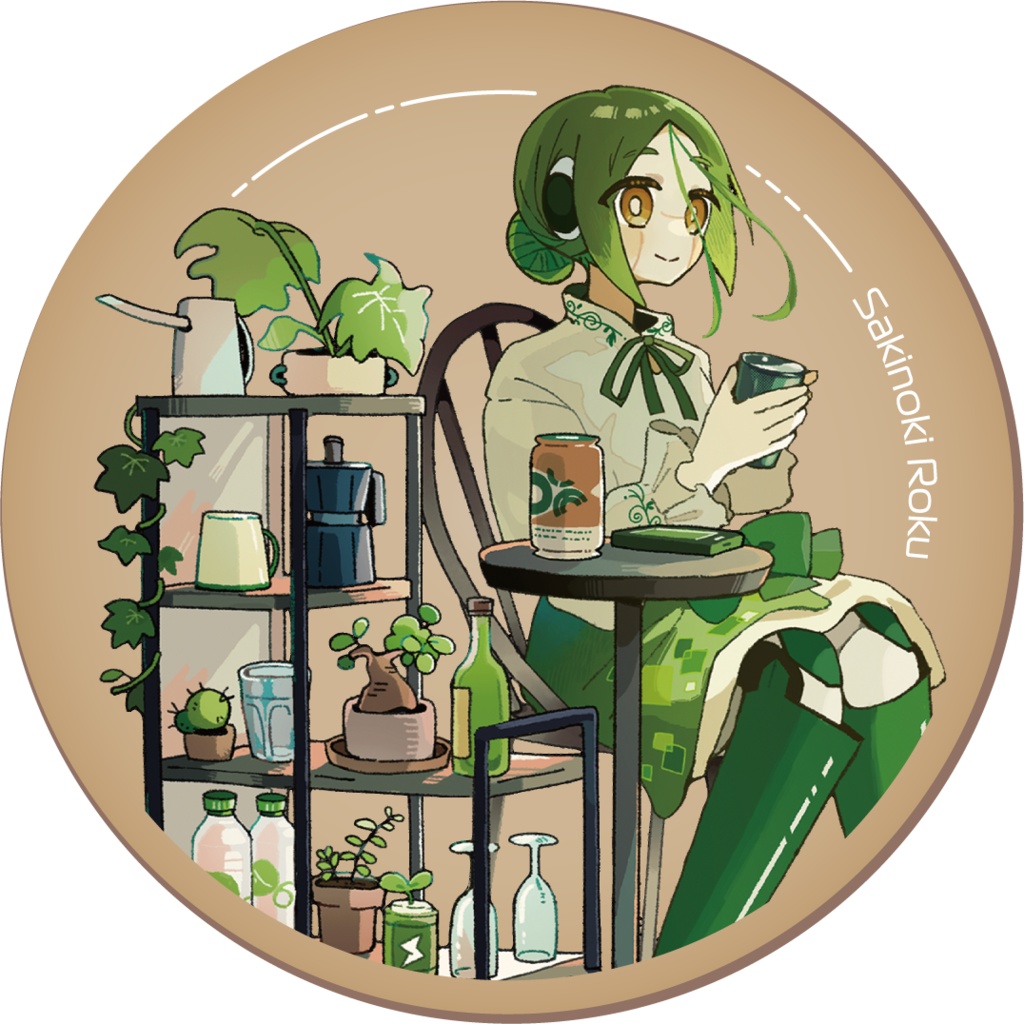 【2024春M3】咲乃木ロク 2nd EP『水を飲む』(コースター付き)