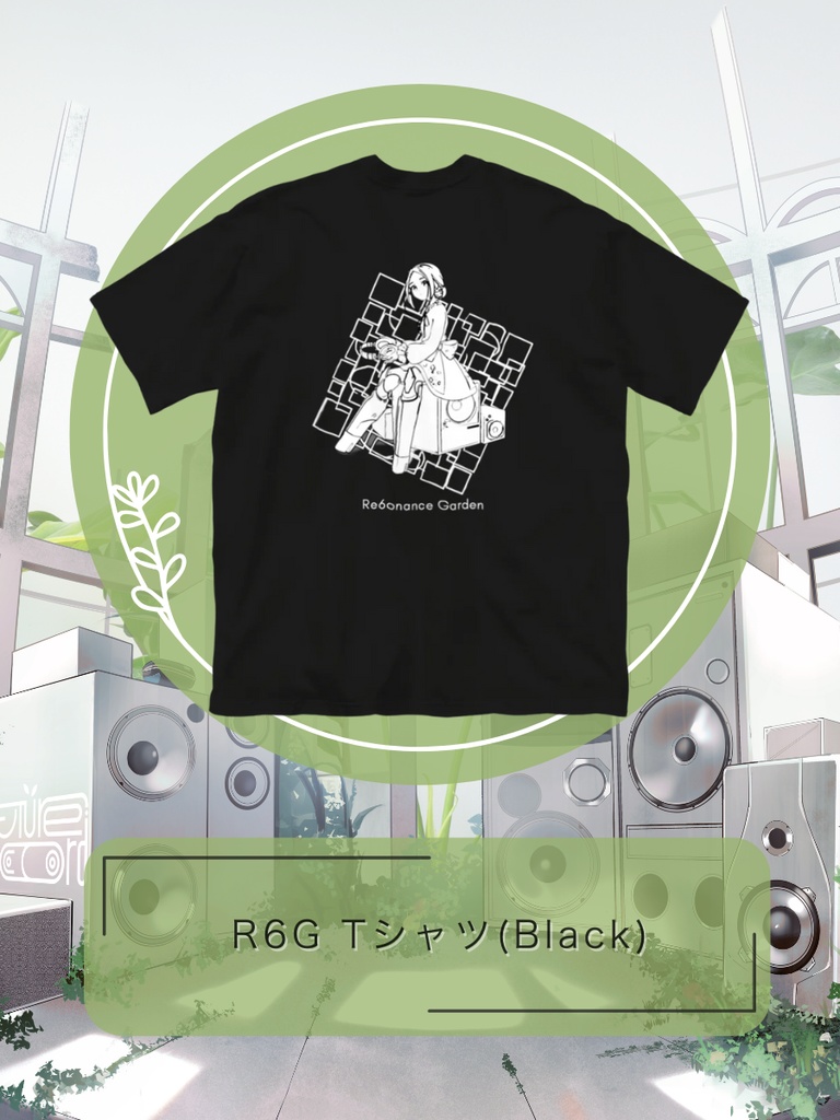 【M3秋2025】R6G Tシャツ(Black)
