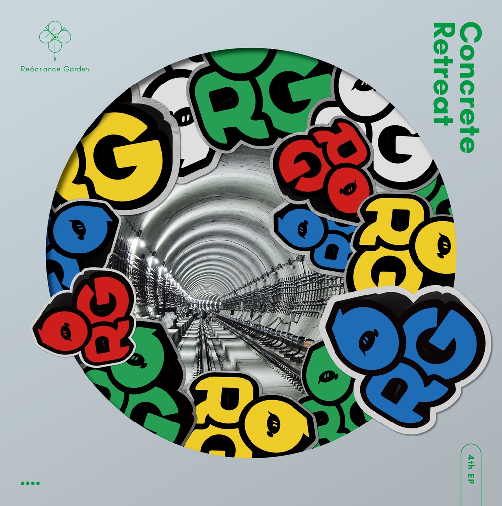 【#M3秋2026 新譜】#R6G_4th EP「Concrete Retreat」【DLカード】